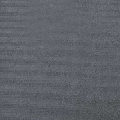 Hondenmand Fluweel 70 x 48 x 22 cm Donkergrijs