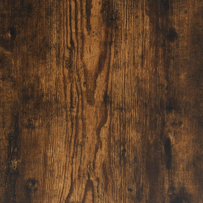 Salontafel 100x50x40 cm bewerkt hout gerookt eikenkleurig