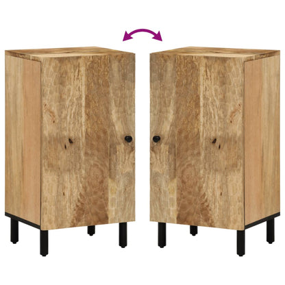 Bijzetkast 40x33x75 cm massief mangohout