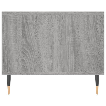 Salontafel 102x50x40 cm bewerkt hout grijs sonoma eikenkleurig
