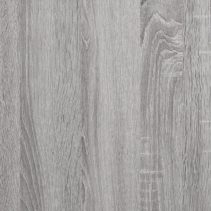 Salontafel 50x50x40 cm bewerkt hout grijs sonoma eiken
