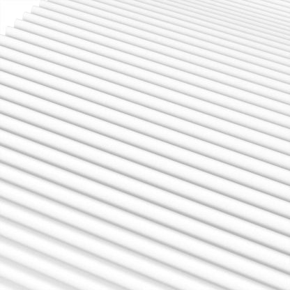 Schuimmatras hardheid H2 H3 100x200 cm wit
