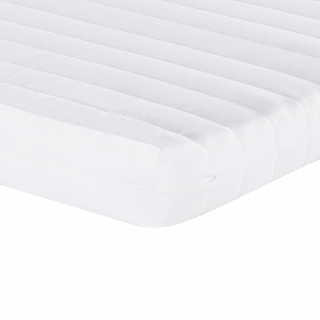 Schuimmatras 7 zones hardheid 20 ILD 90x190 cm wit