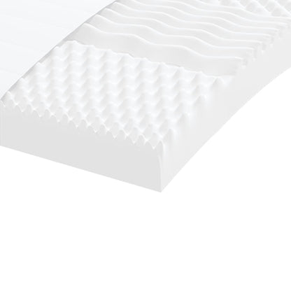 Schuimmatras 7 zones hardheid 20 ILD 180x200 cm wit