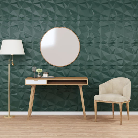 Wandpanelen Diamant 6 M² 50X50 Cm Xps 24 Groen
