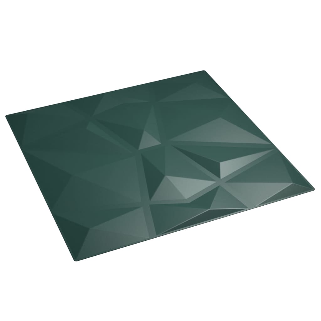 Wandpanelen Diamant 12 M² 50X50 Cm Xps 48 Groen