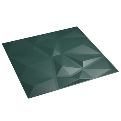 Wandpanelen Diamant 12 M² 50X50 Cm Xps 48 Groen