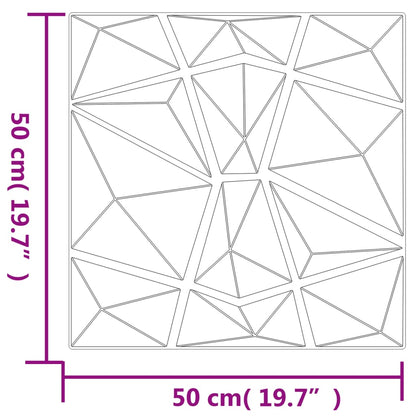 Wandpanelen Diamant 12 M² 50X50 Cm Xps 48 Groen