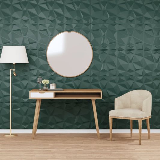 Wandpanelen Diamant 12 M² 50X50 Cm Xps 48 Groen