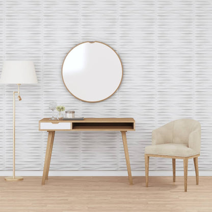 Wandpanelen Steen 6 M² 50X50 Cm Xps Wit 24 Wit steen
