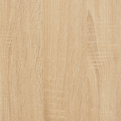 Salontafel 90x60x35 cm bewerkt hout sonoma eikenkleurig