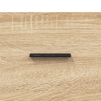 Salontafel 90x50x40 cm bewerkt hout sonoma eikenkleurig
