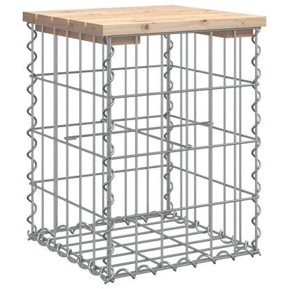 Tuinbank Schanskorfontwerp Massief Grenenhout 33 x 31 x 42 cm Natuurlijk grenenhout