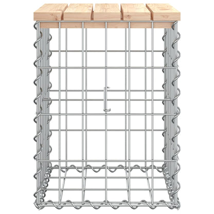 Tuinbank Schanskorfontwerp Massief Grenenhout 33 x 31 x 42 cm Natuurlijk grenenhout