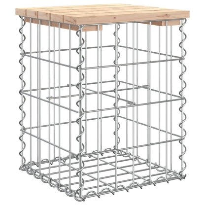Tuinbank Schanskorfontwerp Massief Grenenhout 33 x 31 x 42 cm Natuurlijk grenenhout
