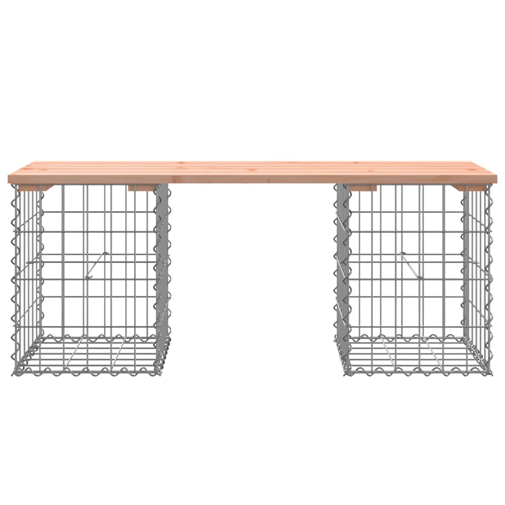 Tuinbank Schanskorfontwerp Massief Douglashout 103 x 31 x 42 cm Natuurlijk douglashout