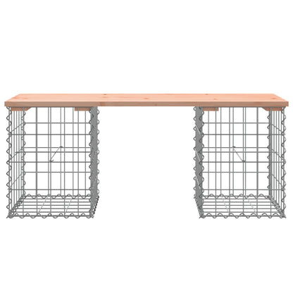 Tuinbank Schanskorfontwerp Massief Douglashout 103 x 31 x 42 cm Natuurlijk douglashout