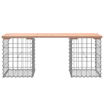 Tuinbank Schanskorfontwerp Massief Douglashout 103 x 31 x 42 cm Natuurlijk douglashout