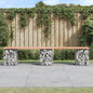 Tuinbank Schanskorfontwerp Massief Douglashout 203 x 31 x 42 cm Natuurlijk douglashout