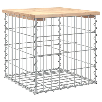 Tuinbank Schanskorfontwerp Massief Grenenhout 43 x 44 x 42 cm Natuurlijk grenenhout