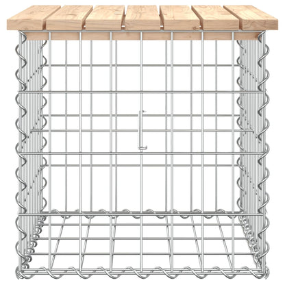 Tuinbank Schanskorfontwerp Massief Grenenhout 43 x 44 x 42 cm Natuurlijk grenenhout