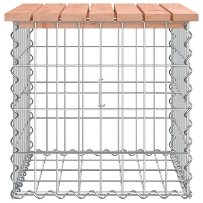 Tuinbank Schanskorfontwerp Massief Douglashout 43 x 44 x 42 cm Natuurlijk douglashout