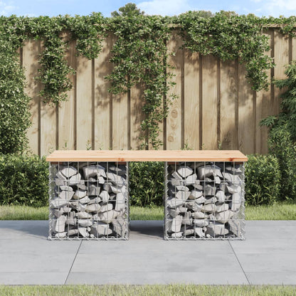 Tuinbank Schanskorfontwerp 103X44X42 Cm Massief Grenenhout 44 x 103 x 42 cm Natuurlijk grenenhout