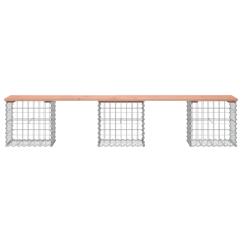 Tuinbank Schanskorfontwerp Massief Douglashout Natuurlijk Douglashout 3 203 x 44 x 42 cm
