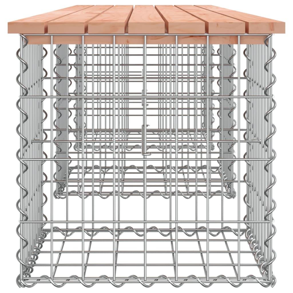 Tuinbank Schanskorfontwerp Massief Douglashout Natuurlijk Douglashout 3 203 x 44 x 42 cm