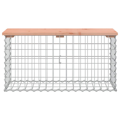 Tuinbank Schanskorfontwerp Massief Douglashout 83 x 31,5 x 42 cm Natuurlijk douglashout