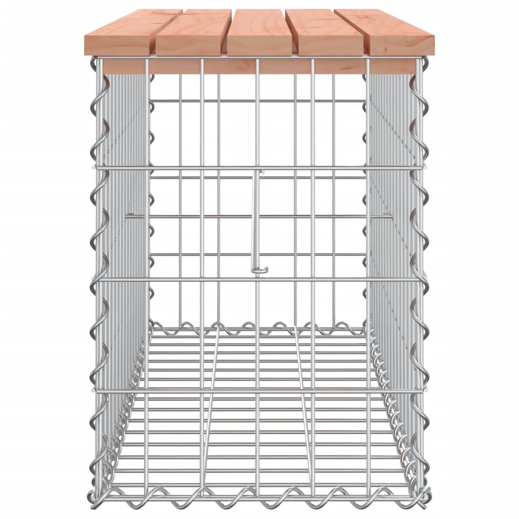 Tuinbank Schanskorfontwerp Massief Douglashout 83 x 31,5 x 42 cm Natuurlijk douglashout