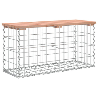 Tuinbank Schanskorfontwerp Massief Douglashout 83 x 31,5 x 42 cm Natuurlijk douglashout