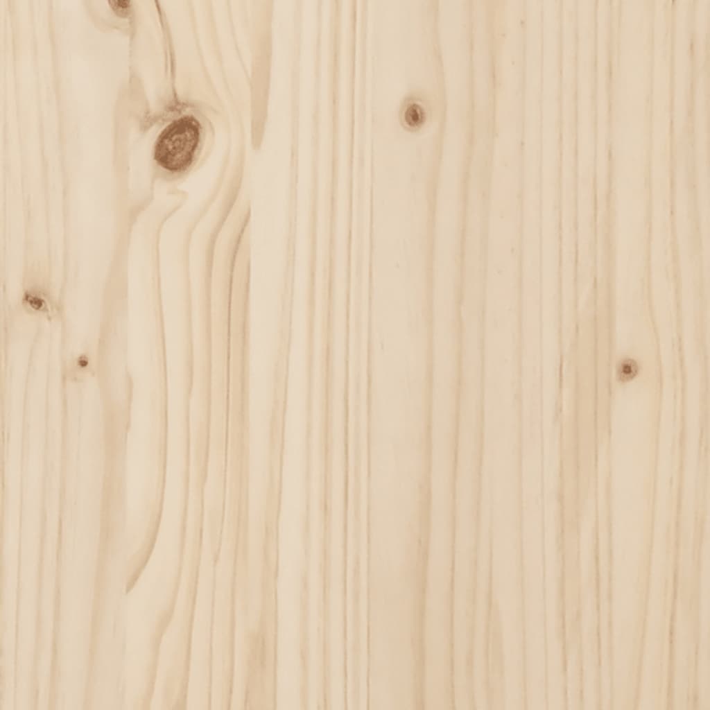 Tuinbank Schanskorfontwerp Massief Grenenhout 103 x 31,5 x 42 cm Natuurlijk grenenhout