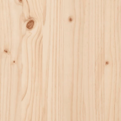 Tuinbank Schanskorfontwerp Massief Grenenhout 103 x 31,5 x 42 cm Natuurlijk grenenhout