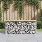 Tuinbank Schanskorfontwerp Massief Grenenhout 103 x 31,5 x 42 cm Natuurlijk grenenhout