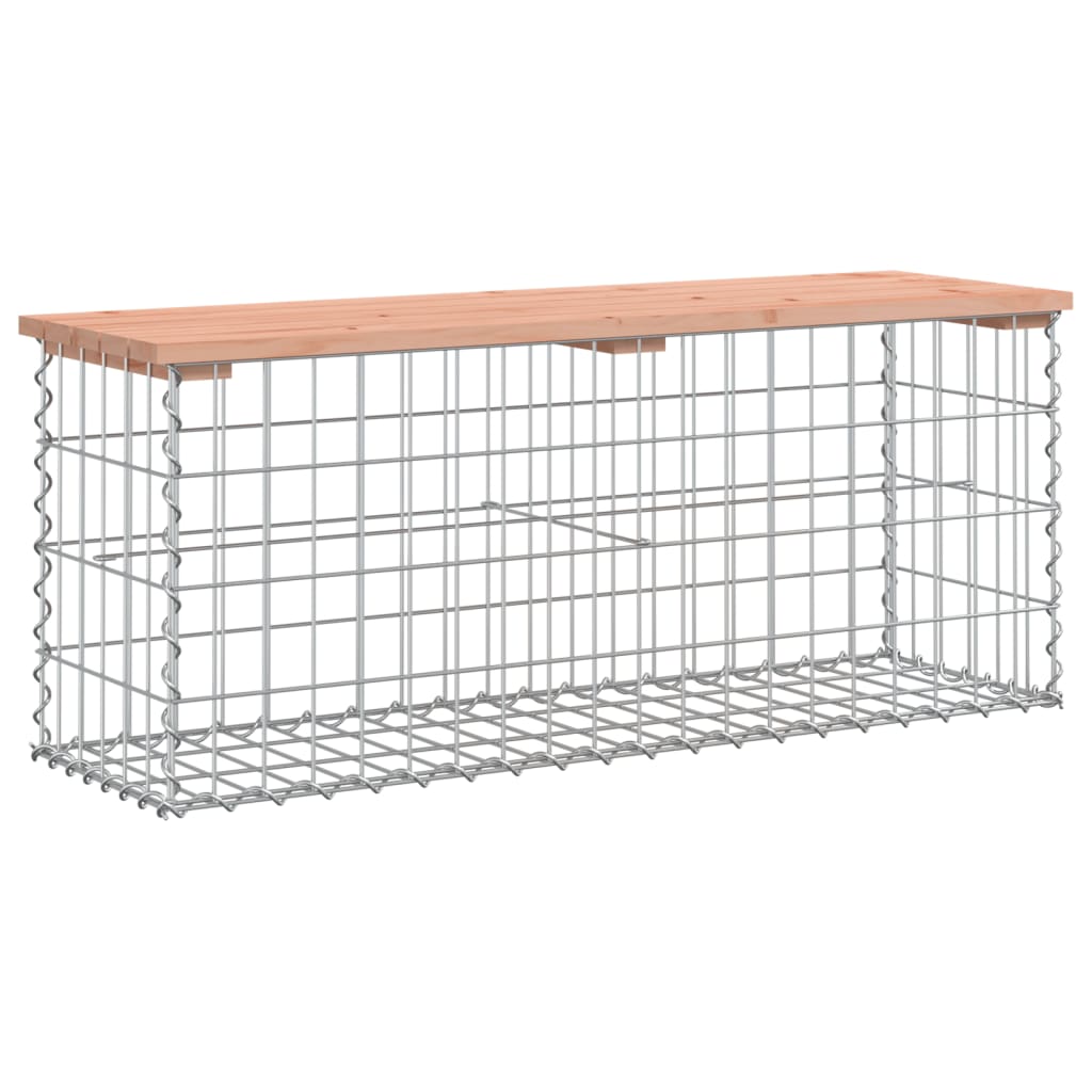 Tuinbank Schanskorfontwerp Massief Douglashout 103 x 31,5 x 42 cm Natuurlijk douglashout