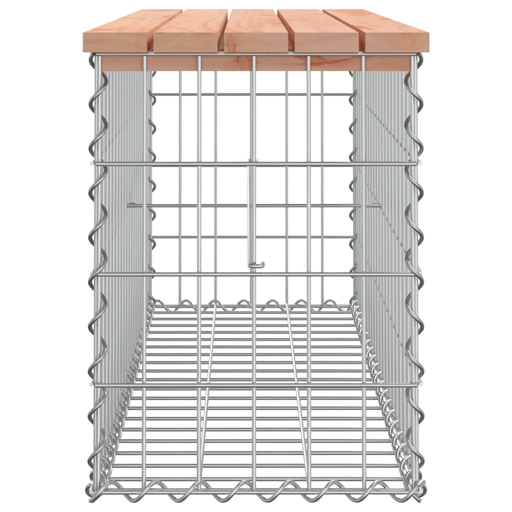 Tuinbank Schanskorfontwerp Massief Douglashout 103 x 31,5 x 42 cm Natuurlijk douglashout