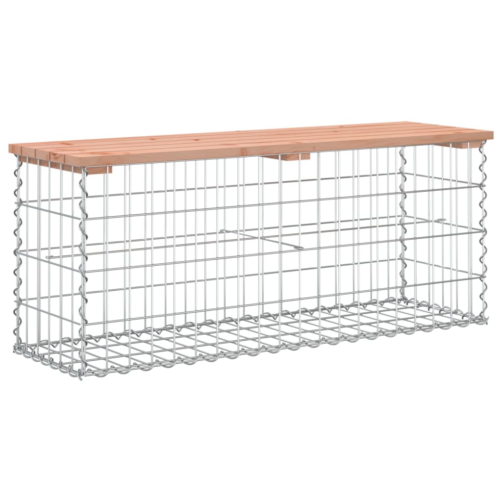 Tuinbank Schanskorfontwerp Massief Douglashout 103 x 31,5 x 42 cm Natuurlijk douglashout
