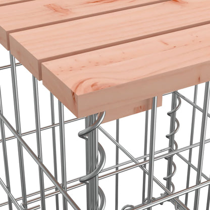 Tuinbank Schanskorfontwerp Massief Douglashout 103 x 31,5 x 42 cm Natuurlijk douglashout