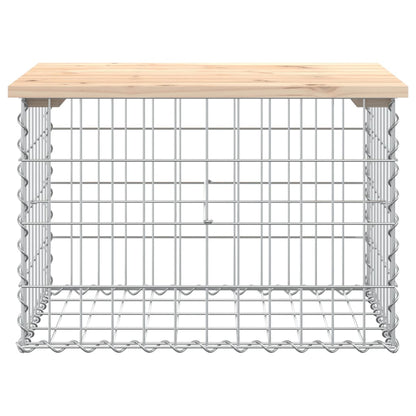 Tuinbank Schanskorfontwerp Massief Grenenhout 63 x 44 x 42 cm Natuurlijk grenenhout