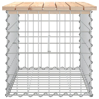 Tuinbank Schanskorfontwerp Massief Grenenhout 63 x 44 x 42 cm Natuurlijk grenenhout