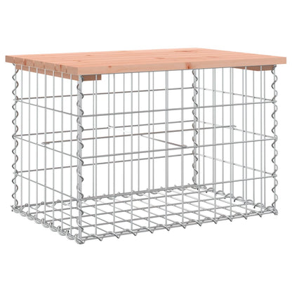 Tuinbank Schanskorfontwerp Massief Douglashout 63 x 44 x 42 cm Natuurlijk douglashout