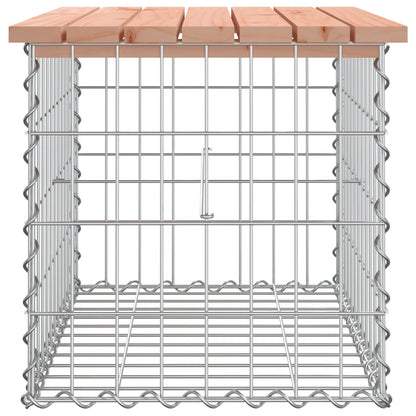 Tuinbank Schanskorfontwerp Massief Douglashout 63 x 44 x 42 cm Natuurlijk douglashout