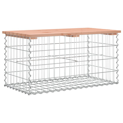 Tuinbank Schanskorfontwerp Massief Douglashout 83 x 44 x 42 cm Natuurlijk douglashout