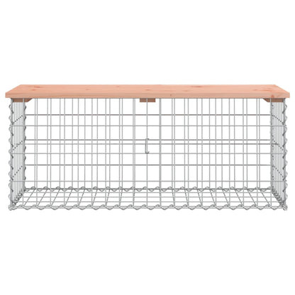 Tuinbank Schanskorfontwerp Massief Douglashout 103 x 44 x 42 cm Natuurlijk douglashout