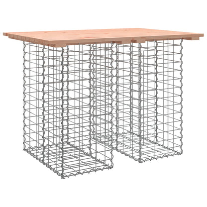 Tuinbank Schanskorfontwerp Massief Grenenhout 100 x 70 x 72 cm Natuurlijk douglashout