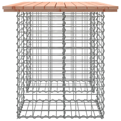 Tuinbank Schanskorfontwerp Massief Grenenhout 100 x 70 x 72 cm Natuurlijk douglashout