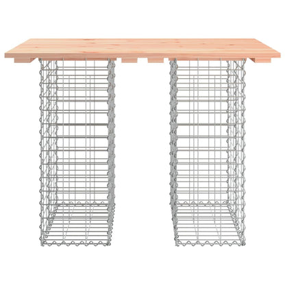 Tuinbank Schanskorfontwerp 100X70X72 Cm Massief Grenenhout 70 x 100 x 72 cm Natuurlijk douglashout