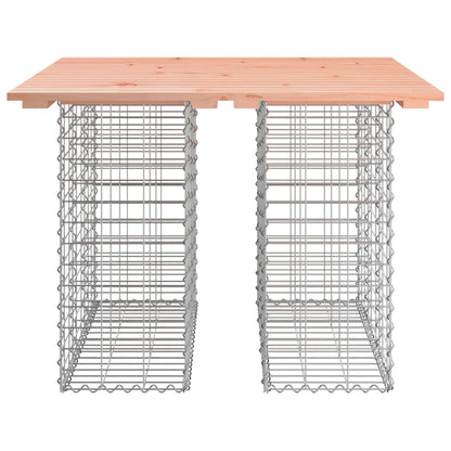 Tuinbank Schanskorfontwerp Massief Douglashout 100 x 102 x 72 cm Natuurlijk douglashout
