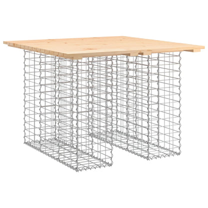 Tuinbank Schanskorfontwerp 100X102X72 Cm Massief Grenenhout 102 x 100 x 72 cm Natuurlijk grenenhout
